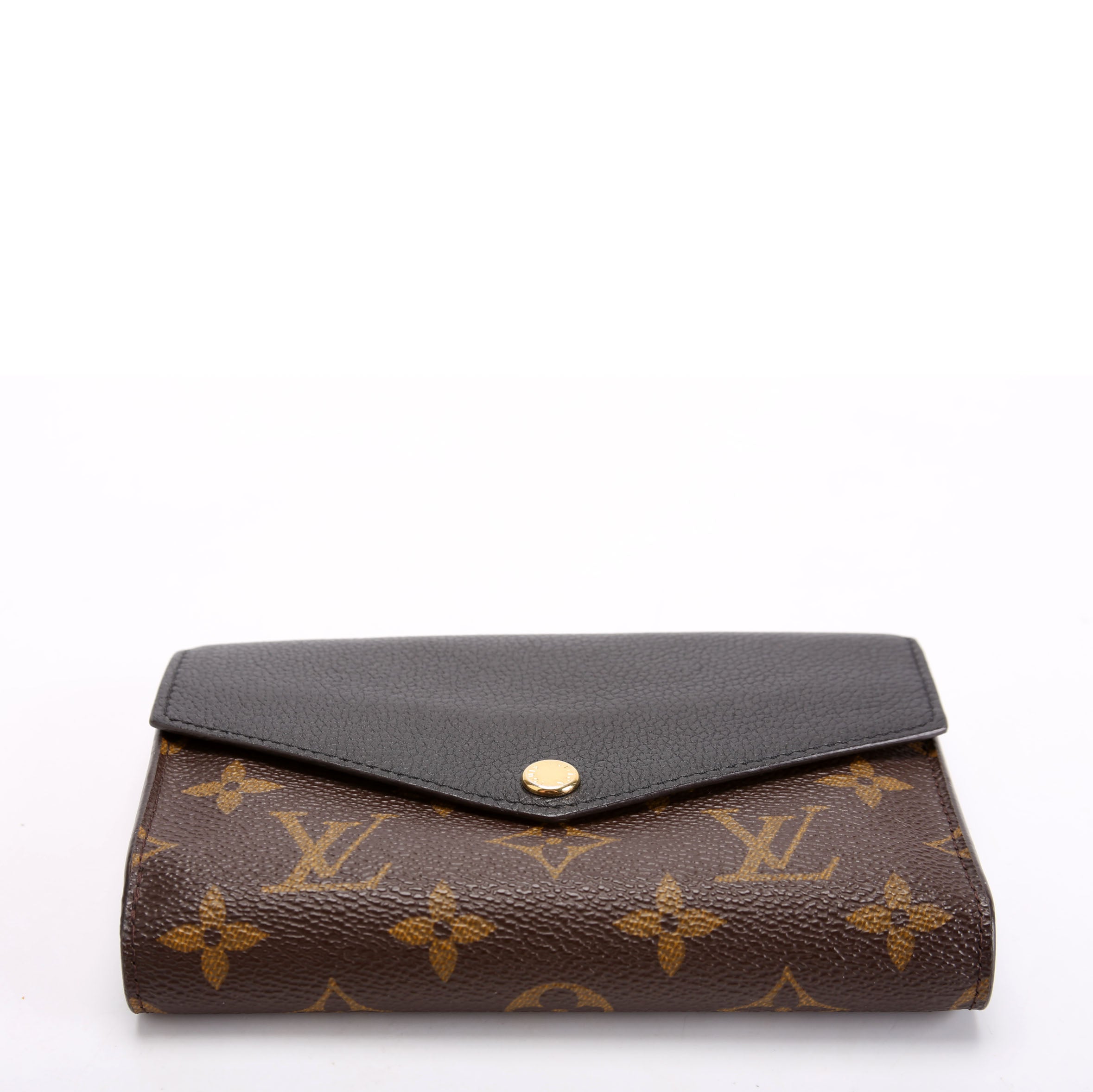 Pallas Wallet Compact Monogram Black