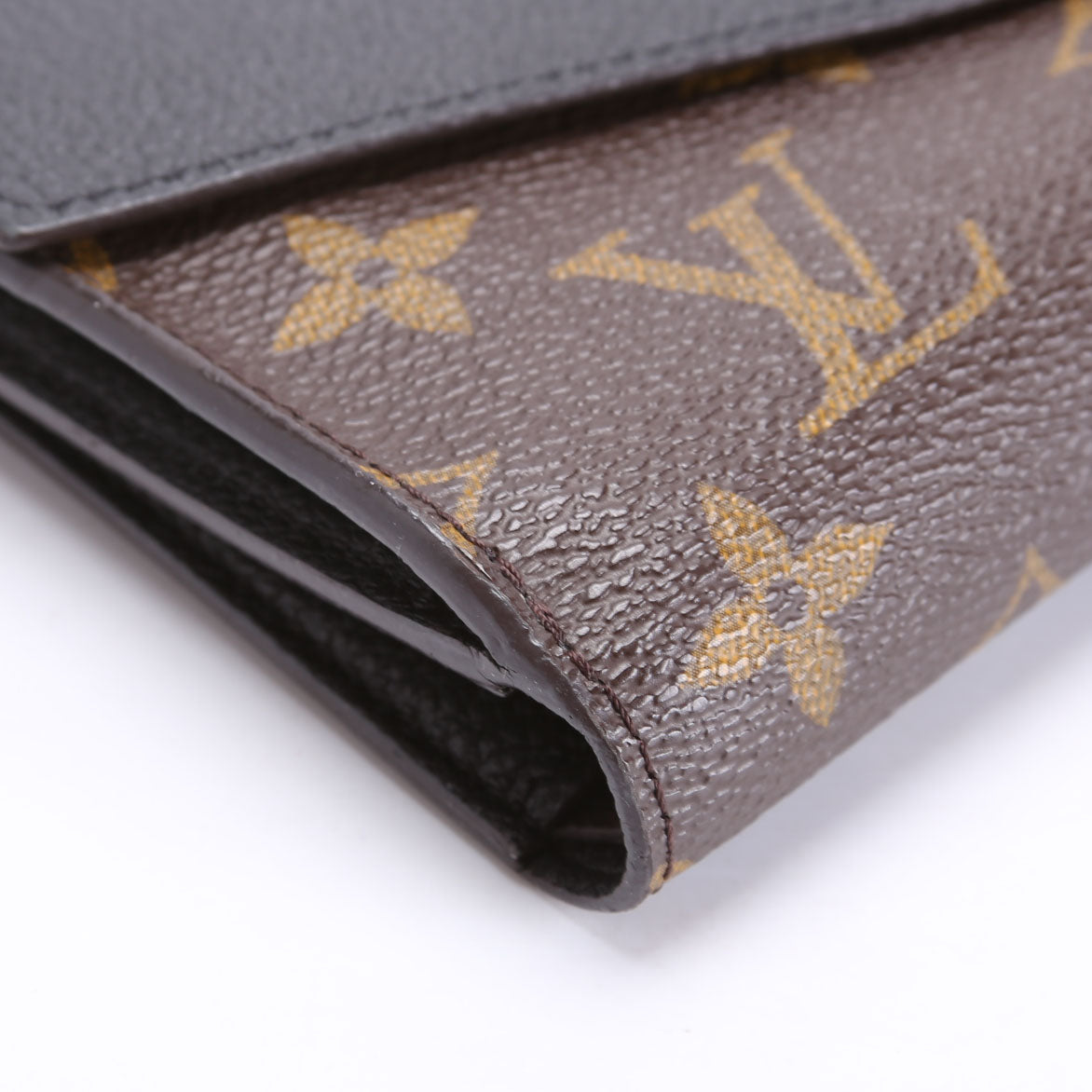 Pallas Wallet Compact Monogram Black