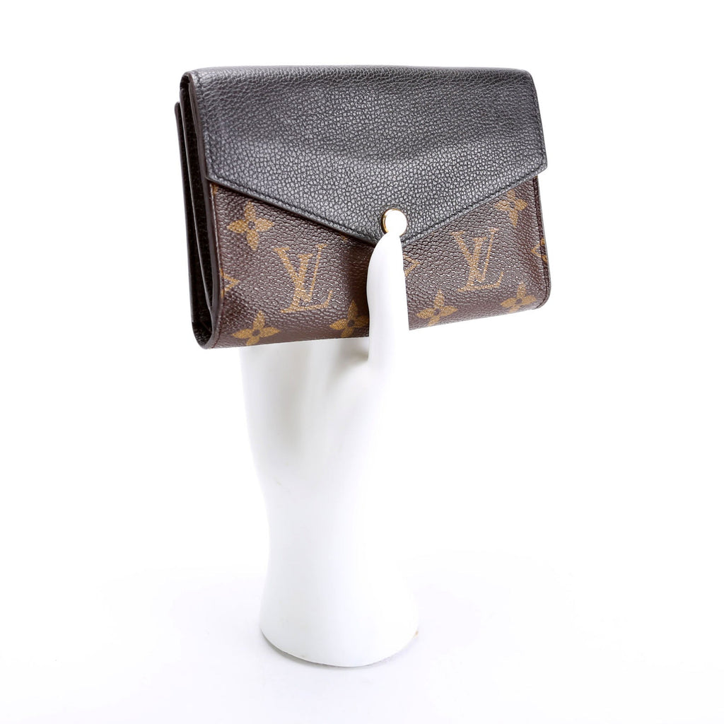 Pallas Wallet Compact Monogram Black