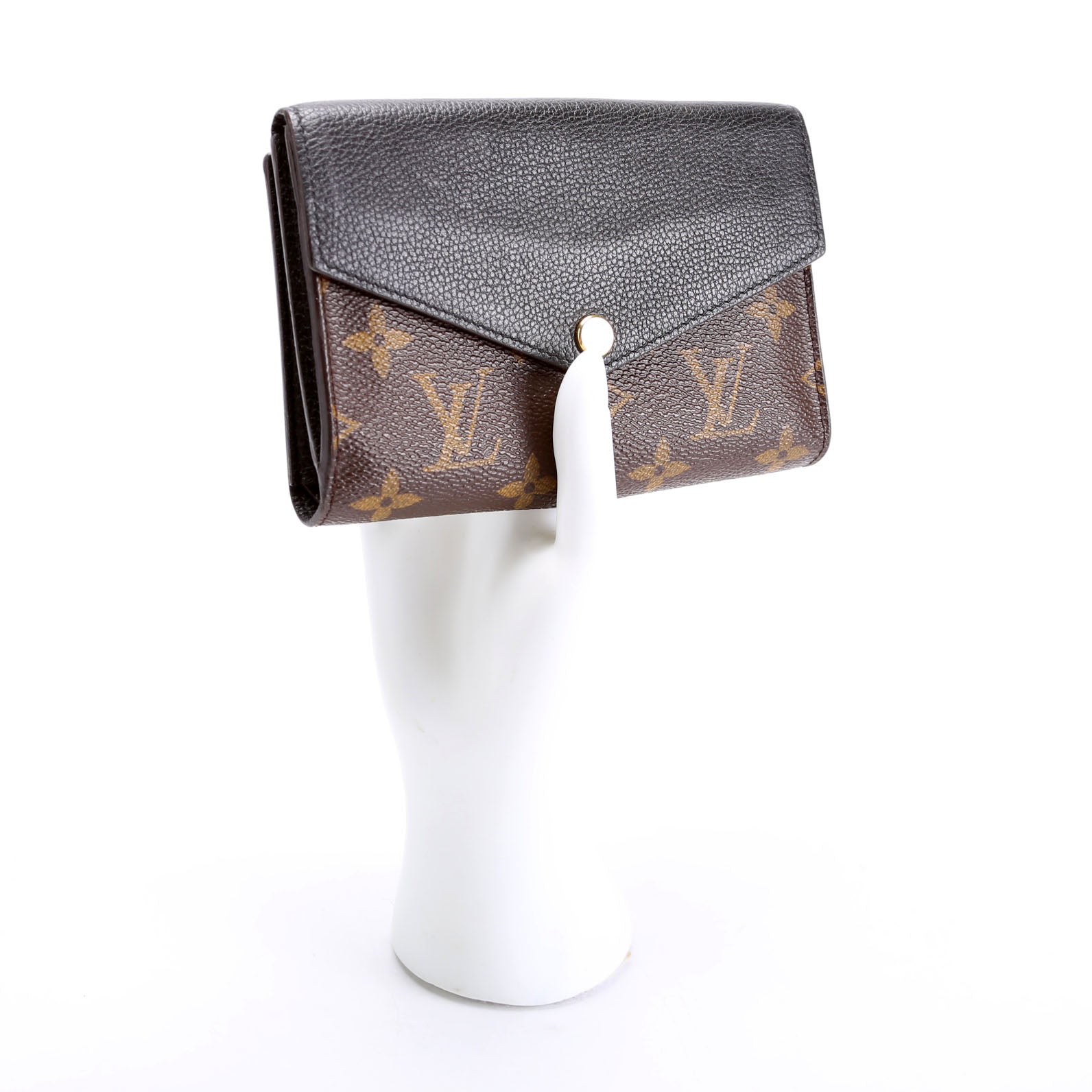 Pallas Wallet Compact Monogram Black