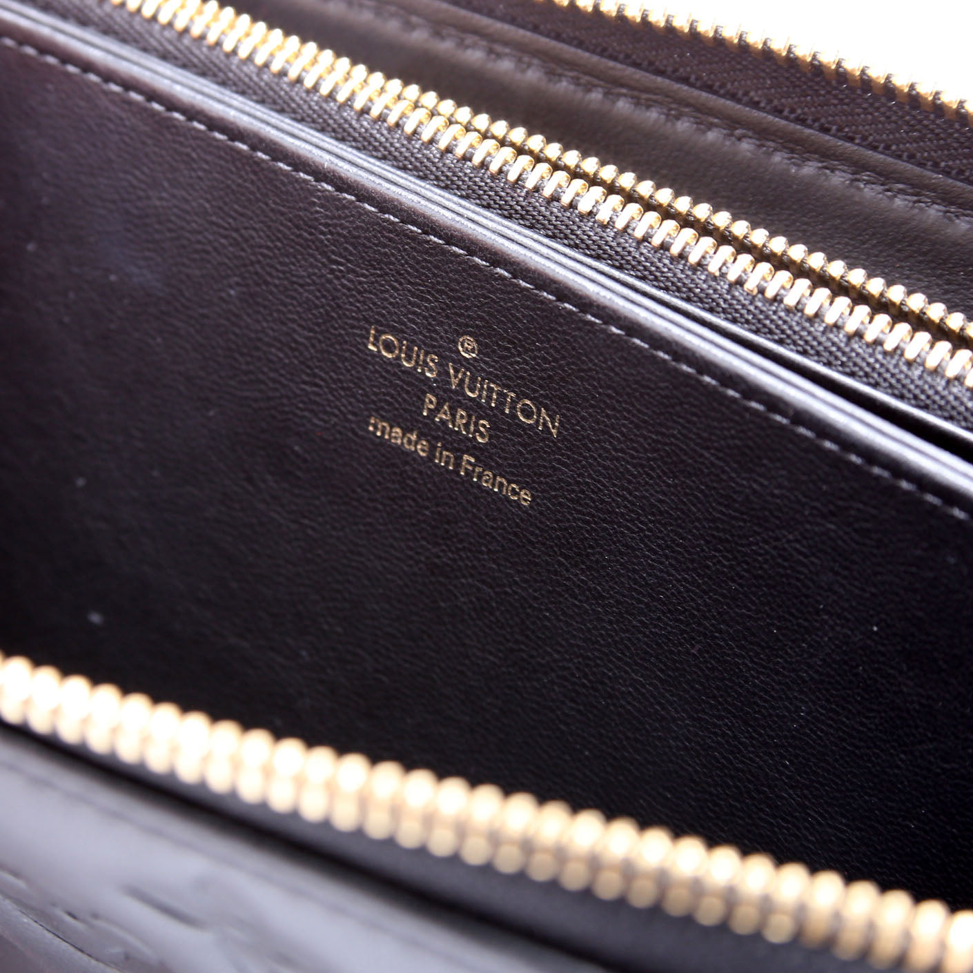 Coussin Zippy Wallet Lambskin Black