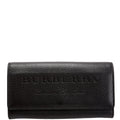 Continental Flap Wallet Grain Leather Black