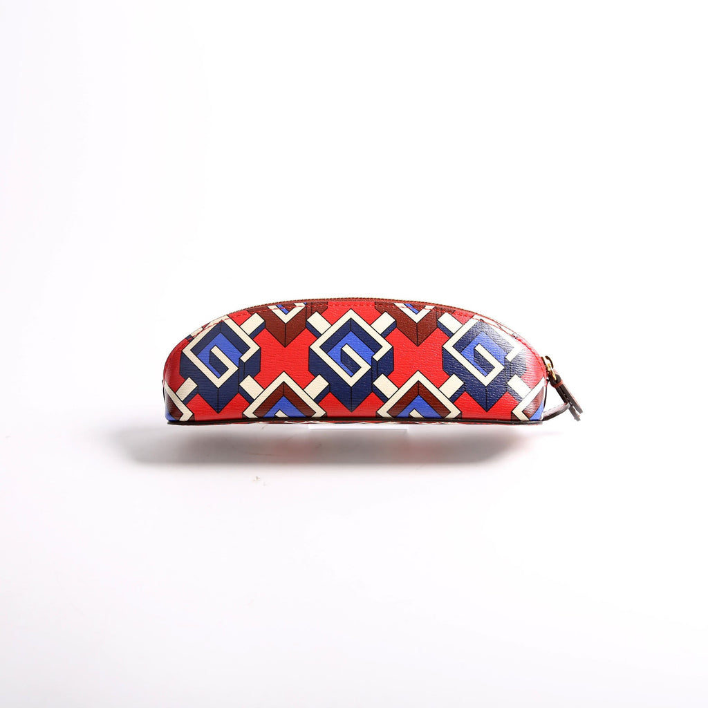 Gucci 662130 Shangai Geometric G Pencil case Multicolor