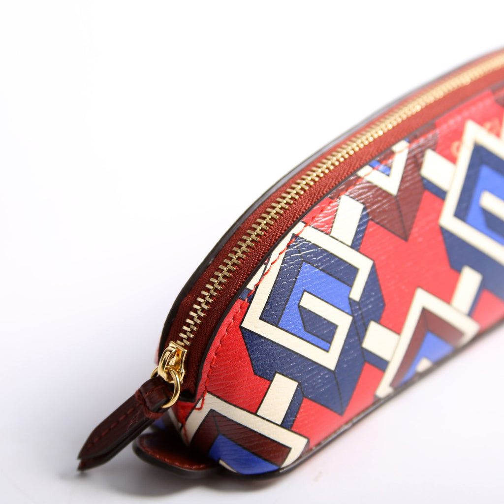 Gucci 662130 Shangai Geometric G Pencil case Multicolor