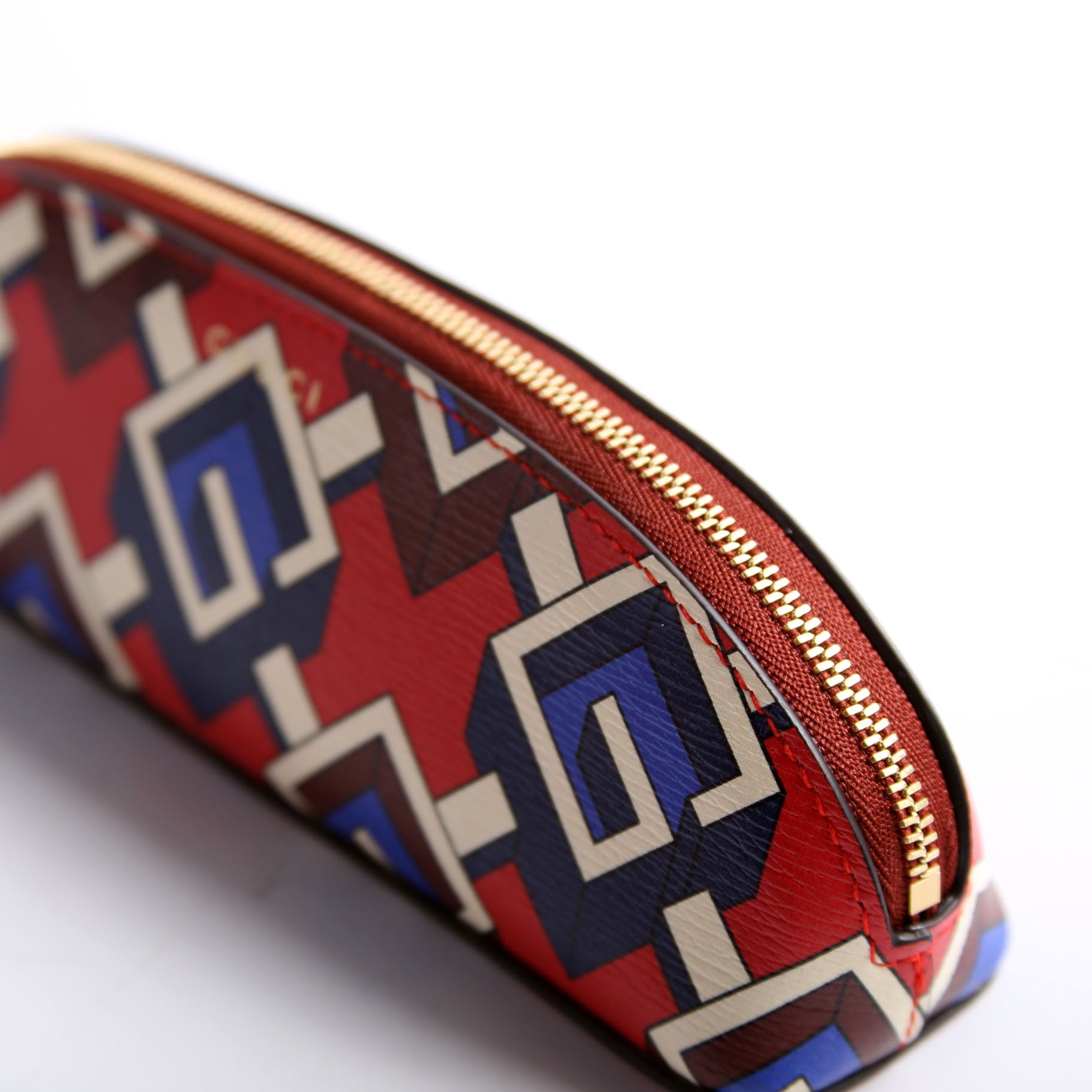 Gucci 662130 Shangai Geometric G Pencil case Multicolor