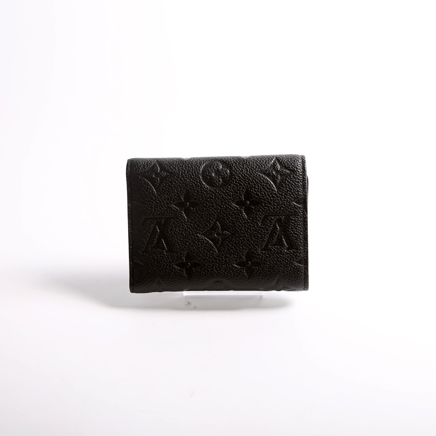 Victorine Wallet Empreinte Black/Gold