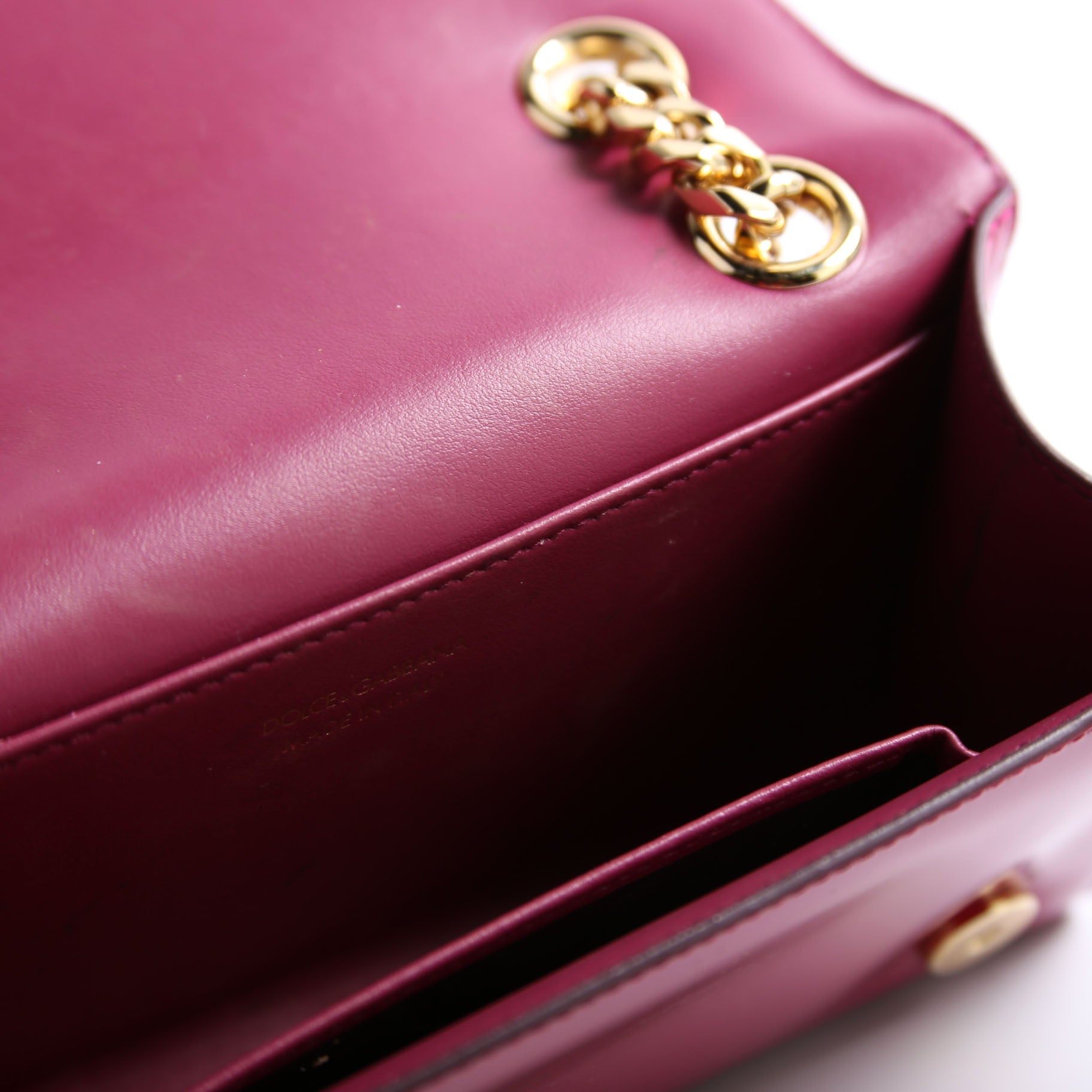 3.5 Phone Bag Patent Pink/Gold