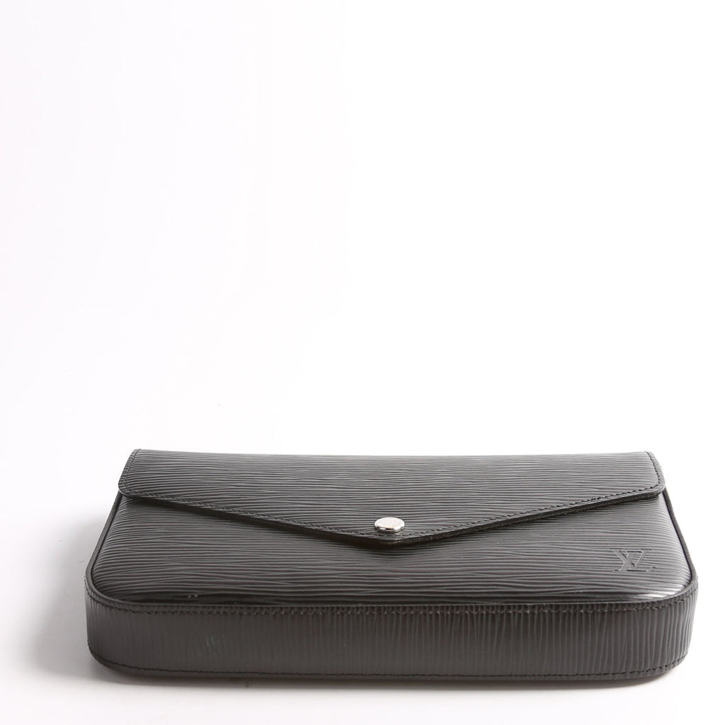 Pochette Felice Epi Black/Silver