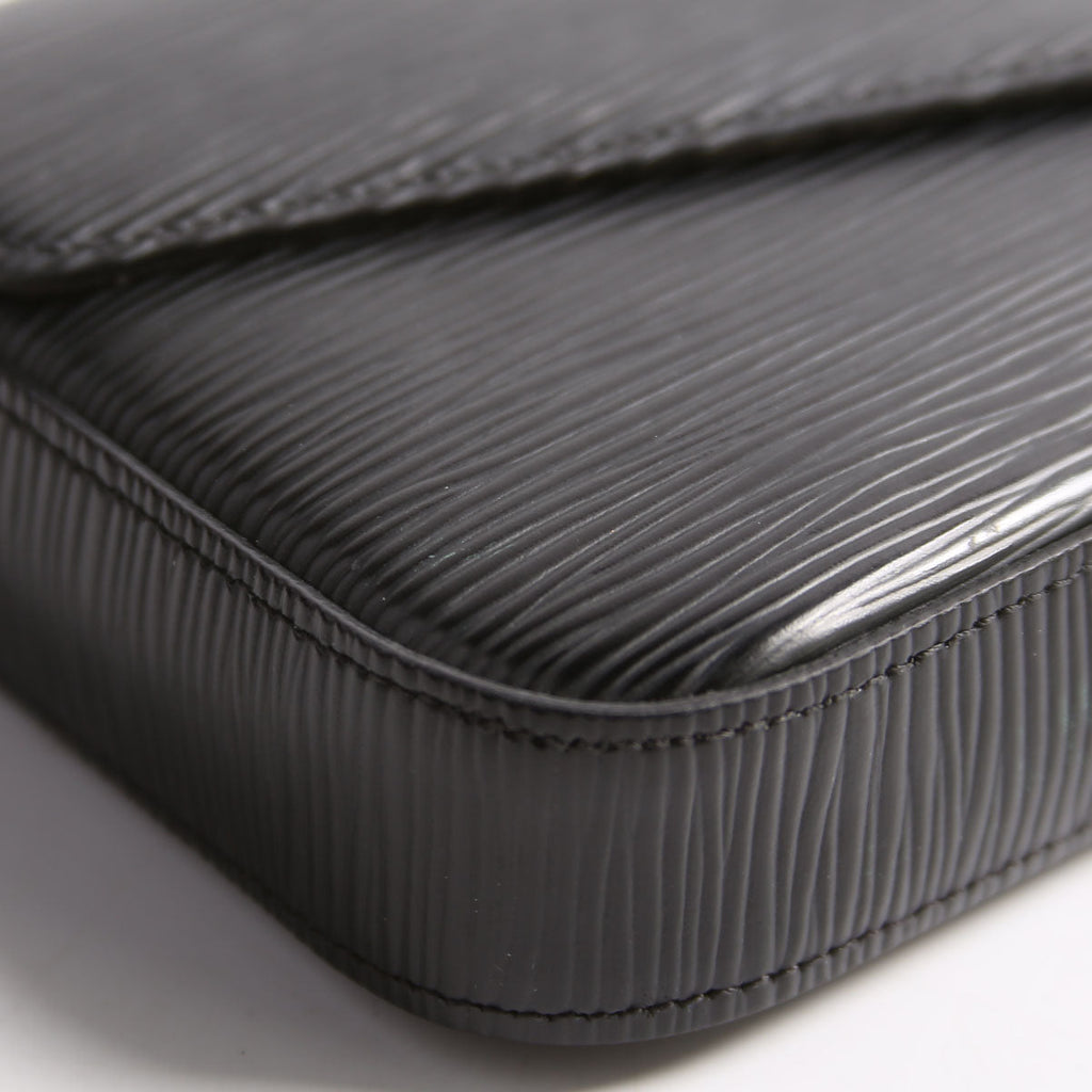 Pochette Felice Epi Black/Silver