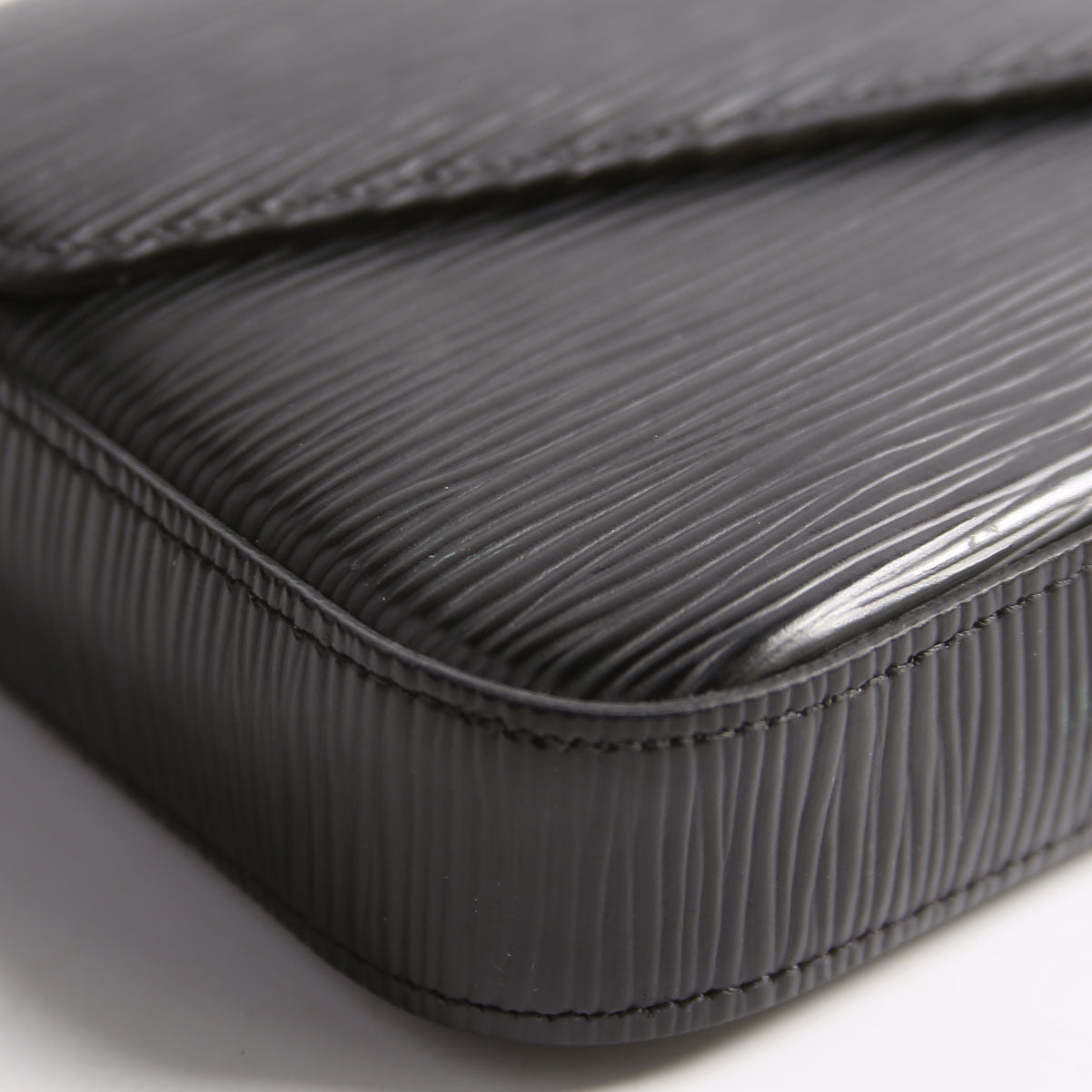 Pochette Felice Epi Black/Silver