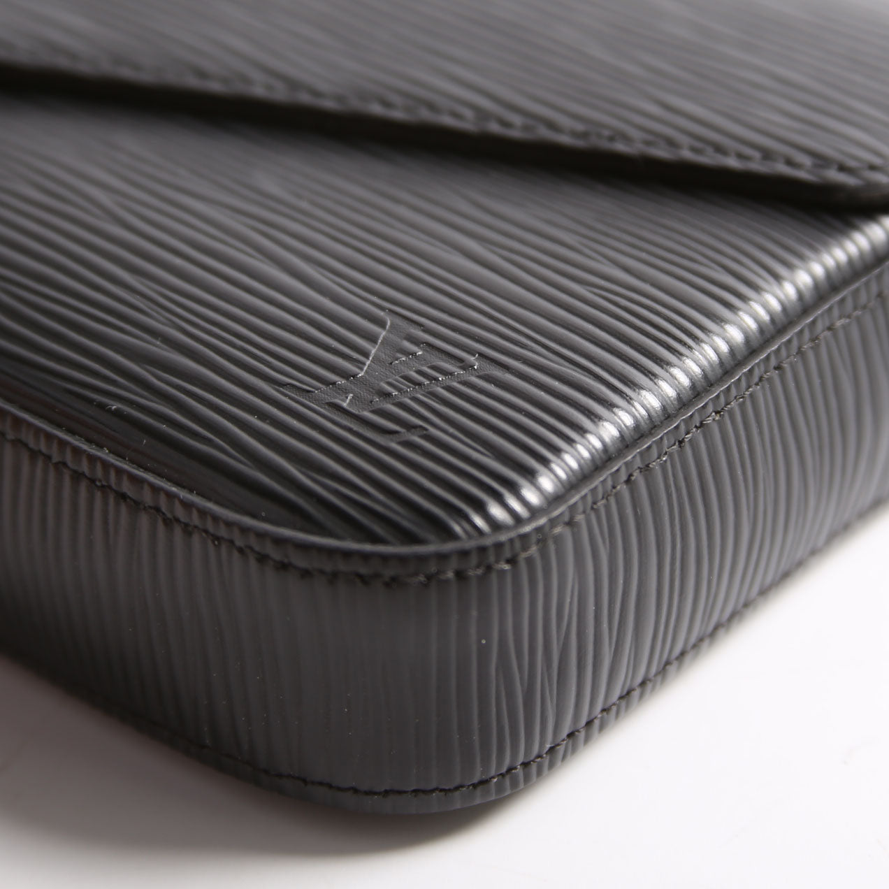 Pochette Felice Epi Black/Silver
