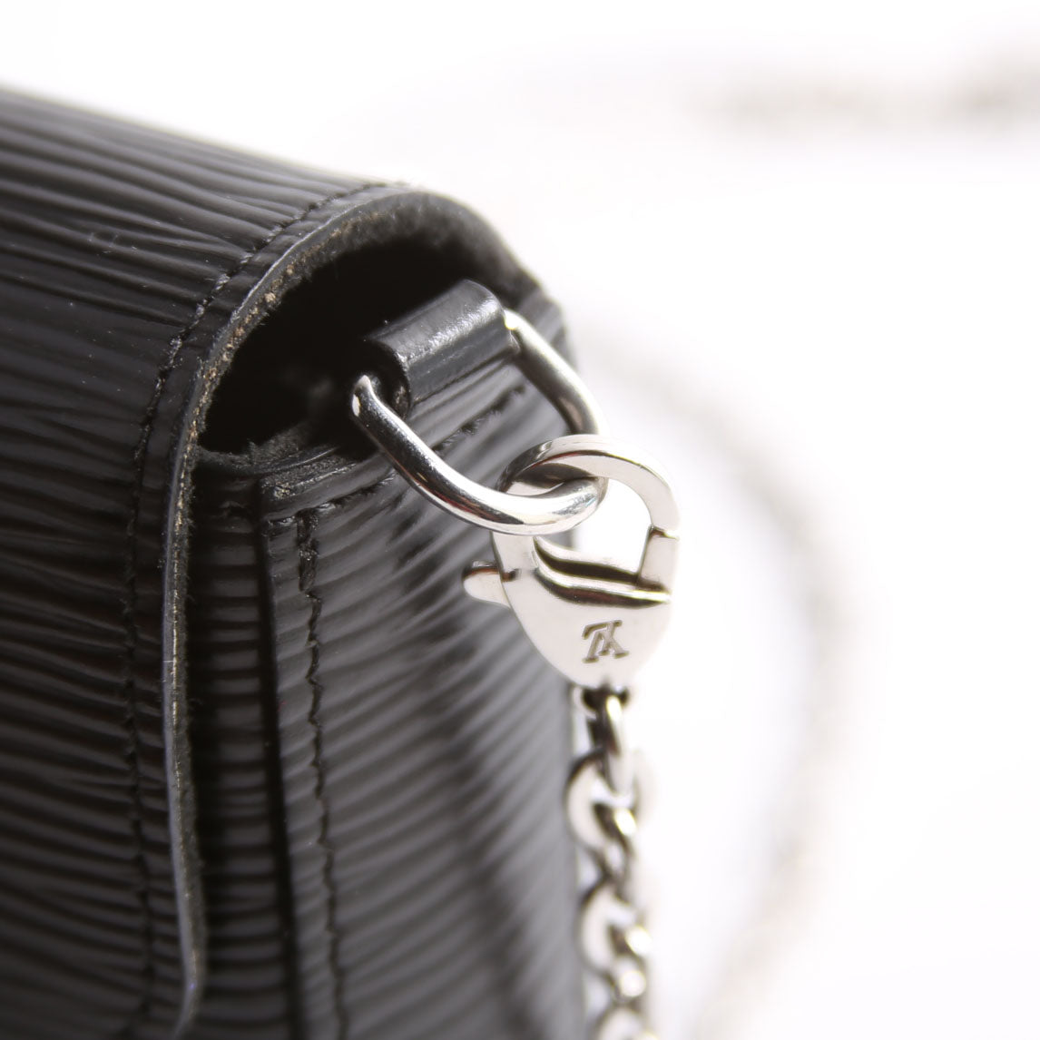 Pochette Felice Epi Black/Silver