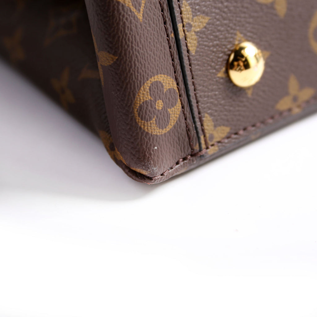 Flower Tote Monogram Red