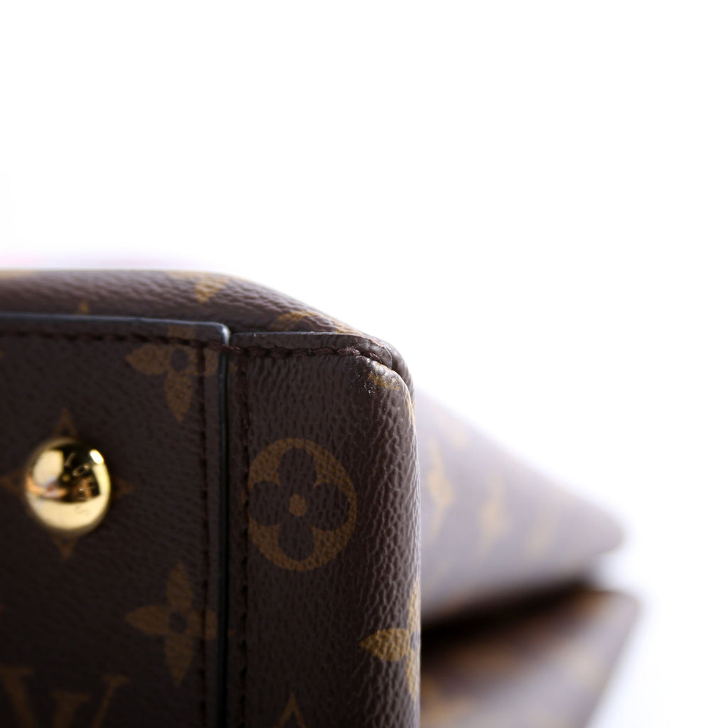 Flower Tote Monogram Red