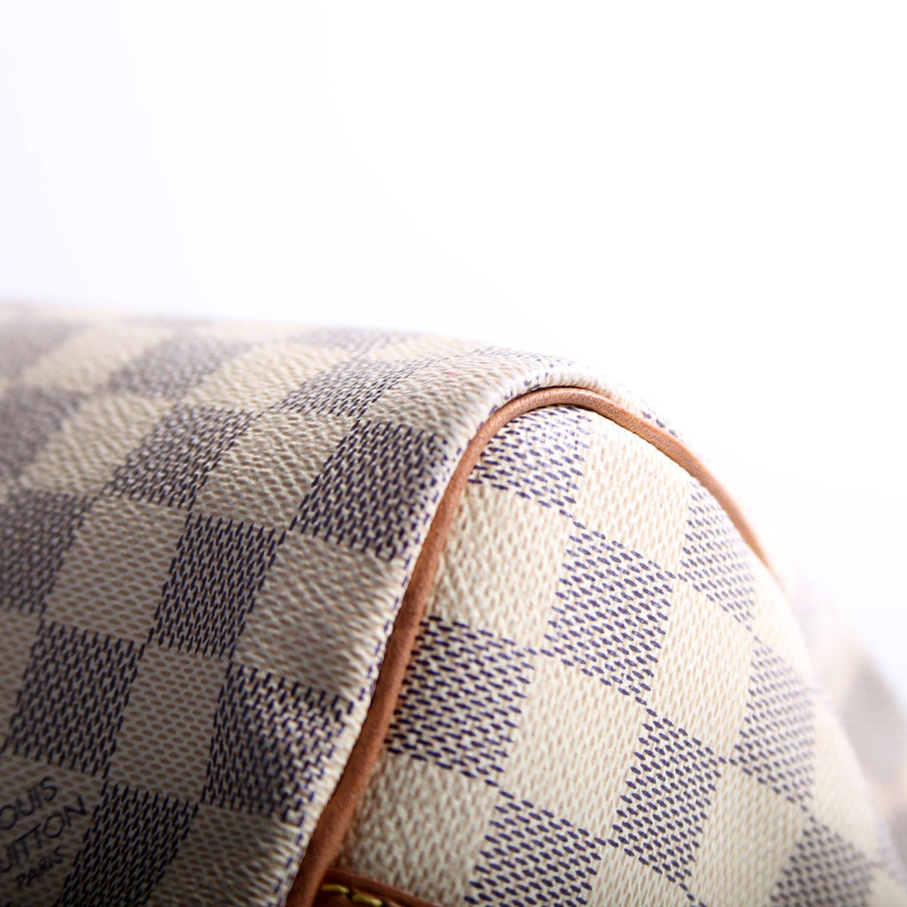 Speedy 25 Bandouliere Damier Azur