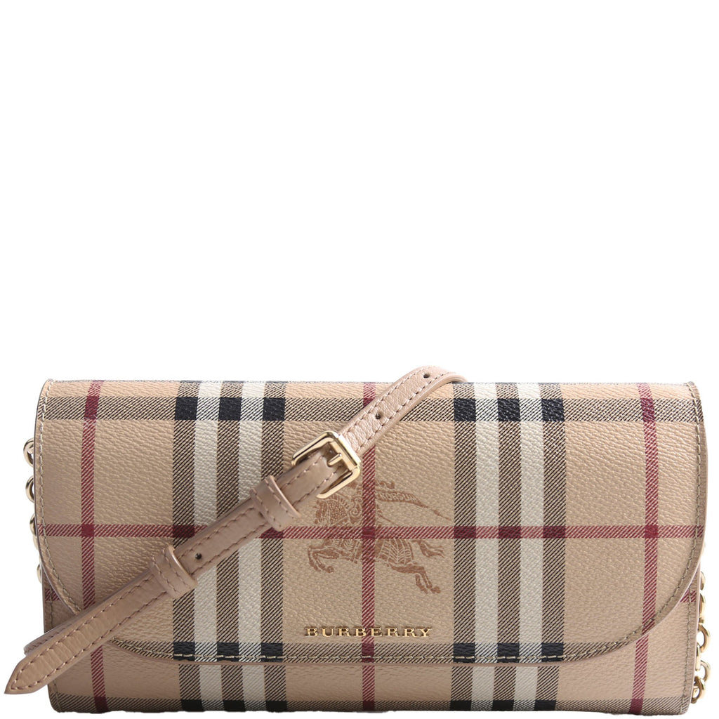 Henley Wallet On Chain Beige
