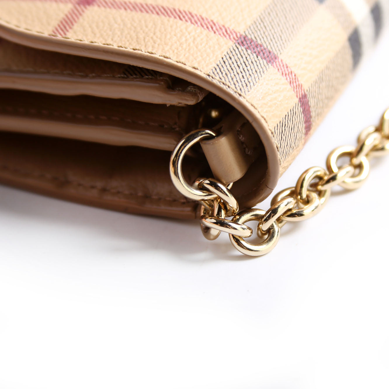 Henley Wallet On Chain Beige