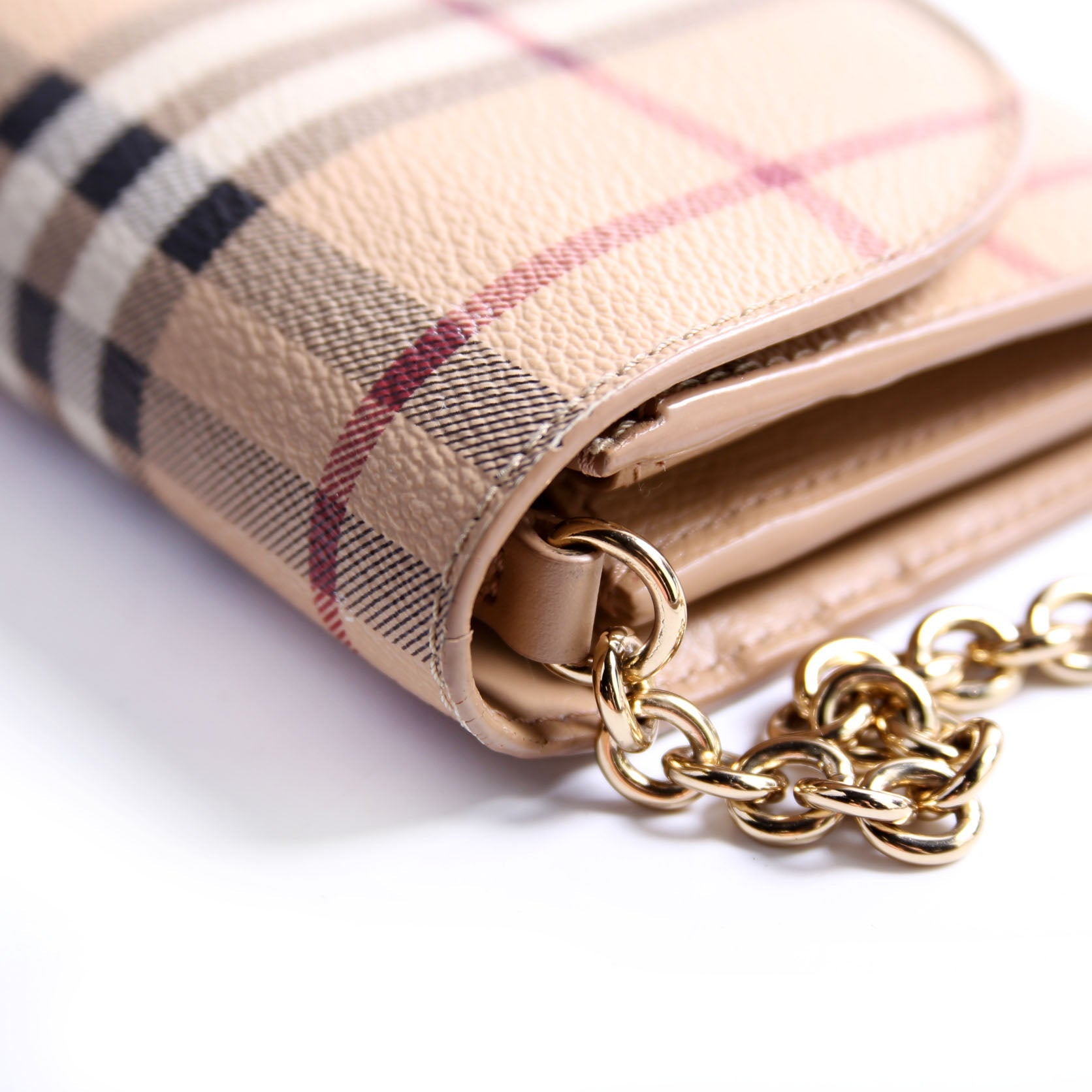 Henley Wallet On Chain Beige