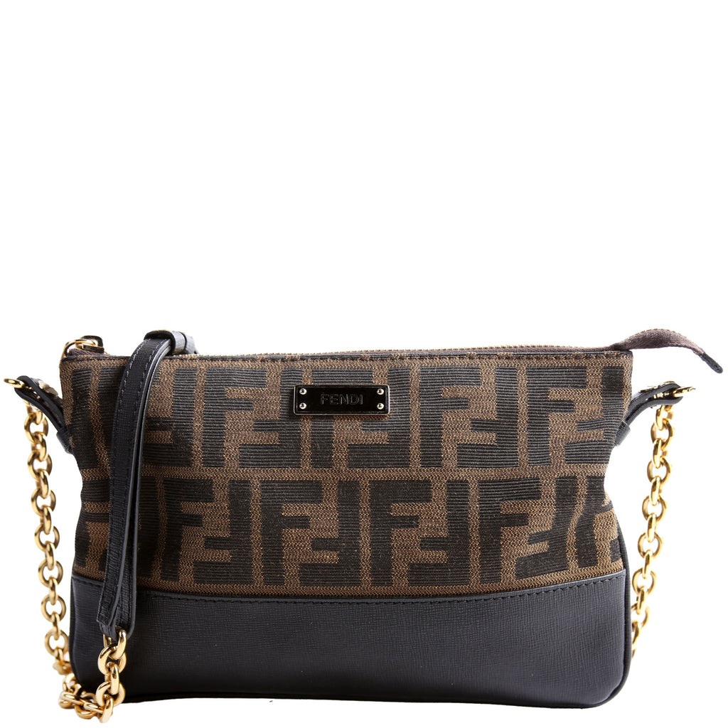 8MO260 Zucca Elite Crossbody Brown/Black