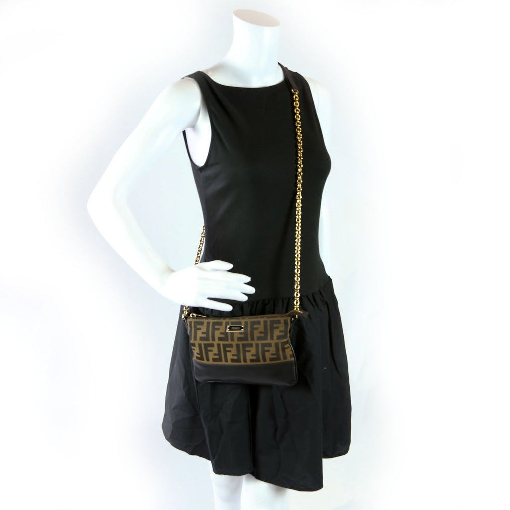 8MO260 Zucca Elite Crossbody Brown/Black