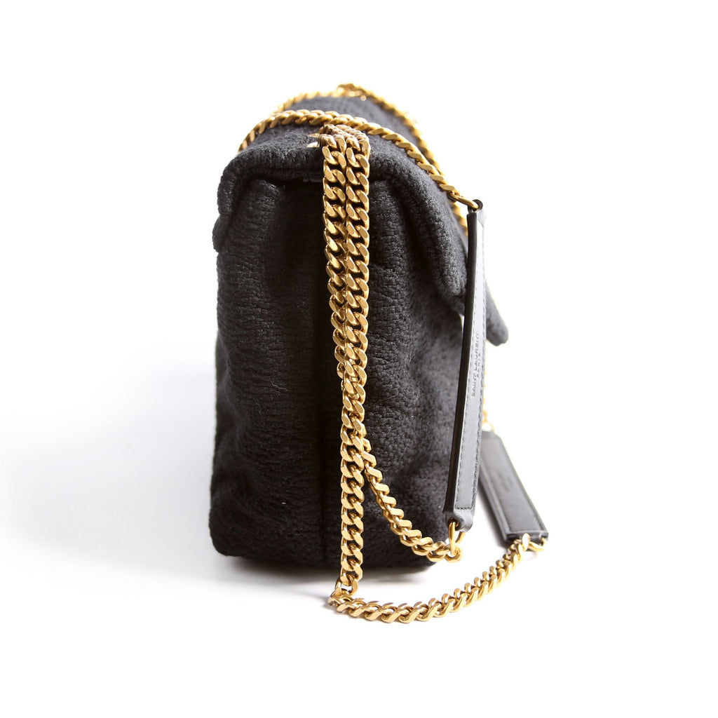 LouLou Satchel Small Tweed 494699 Black