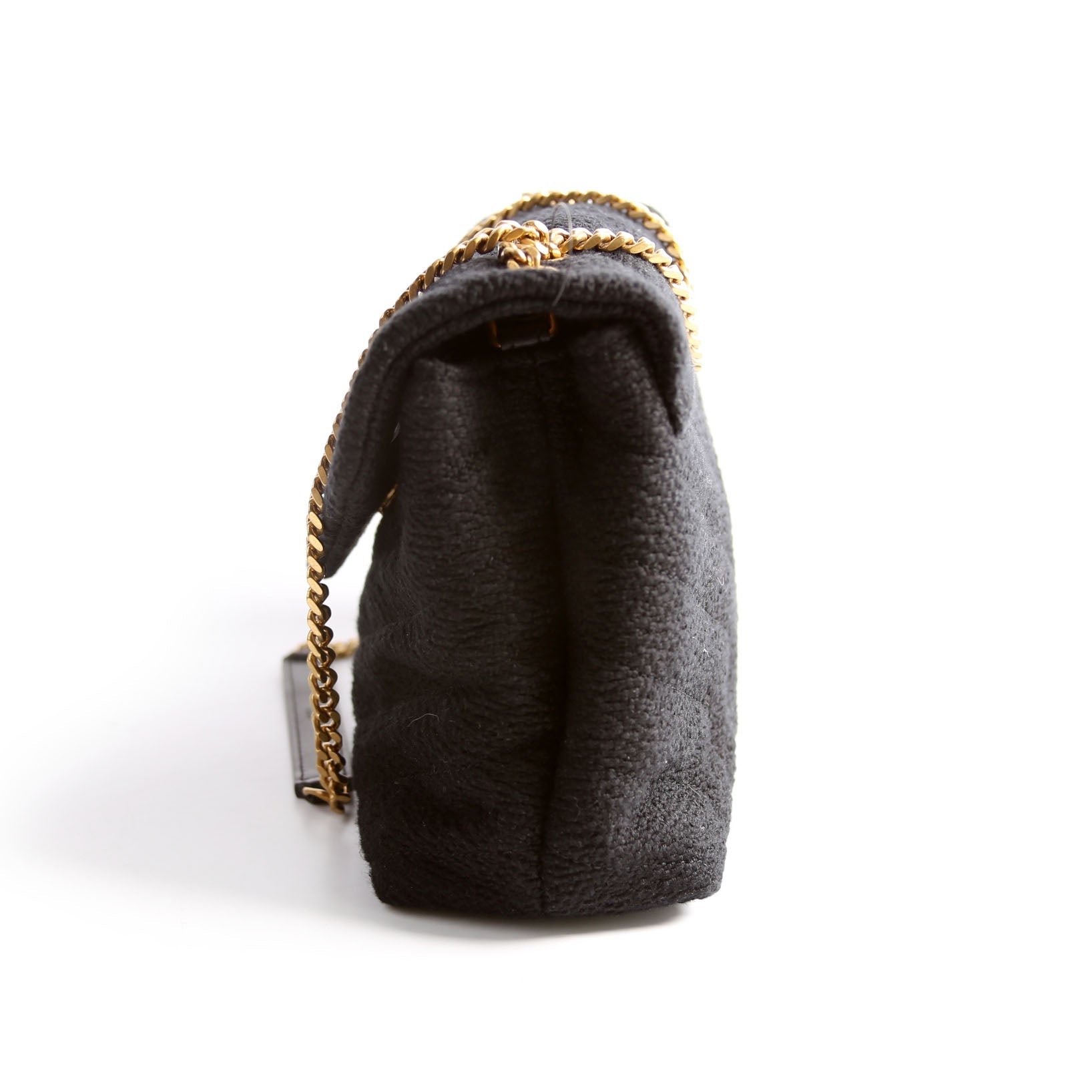 LouLou Satchel Small Tweed 494699 Black