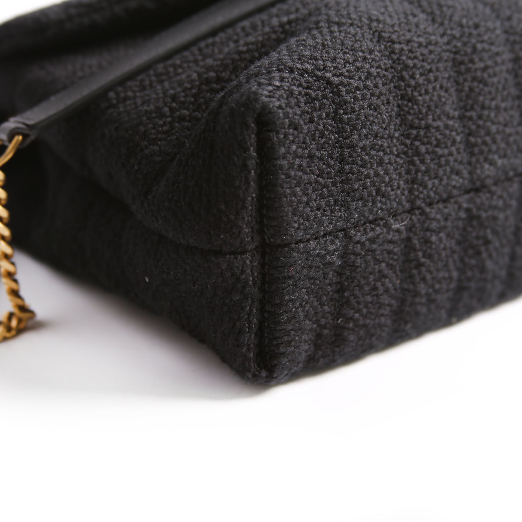 LouLou Satchel Small Tweed 494699 Black