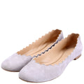 Ballerina Flats Size 39 Gray