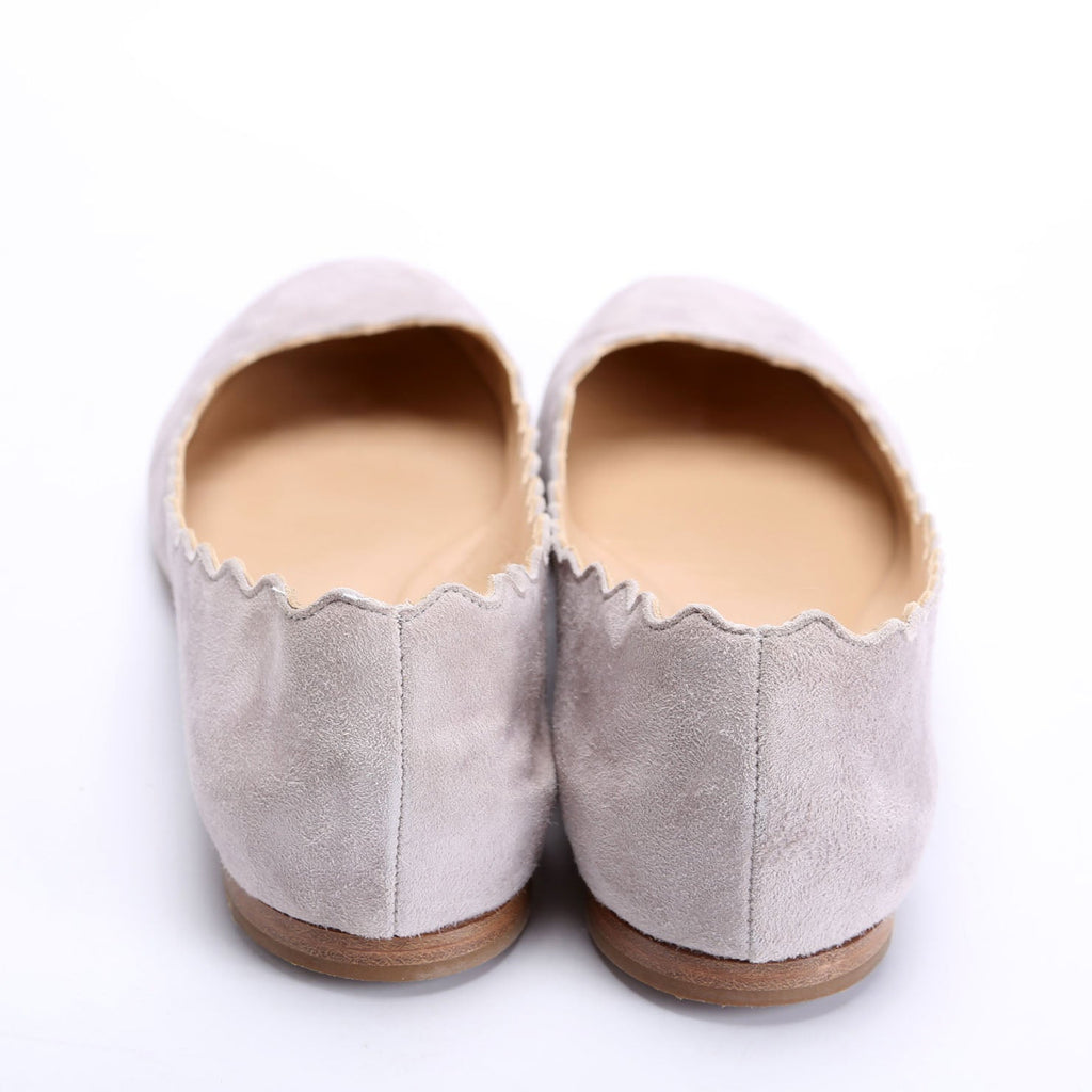Ballerina Flats Size 39 Gray
