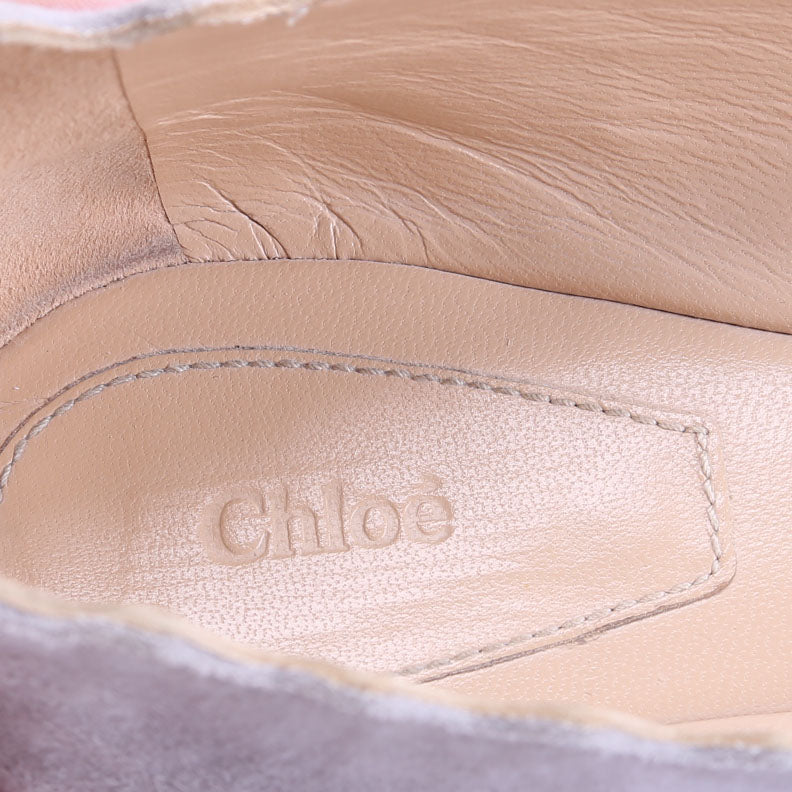 Ballerina Flats Size 39 Gray