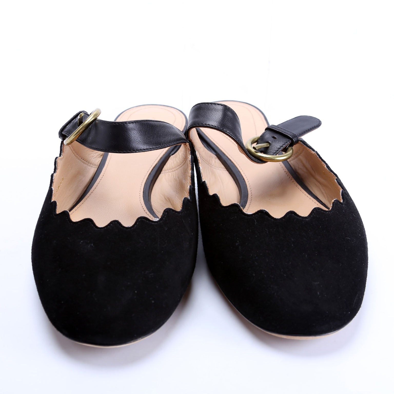 Lauren Mules Size 39 Black