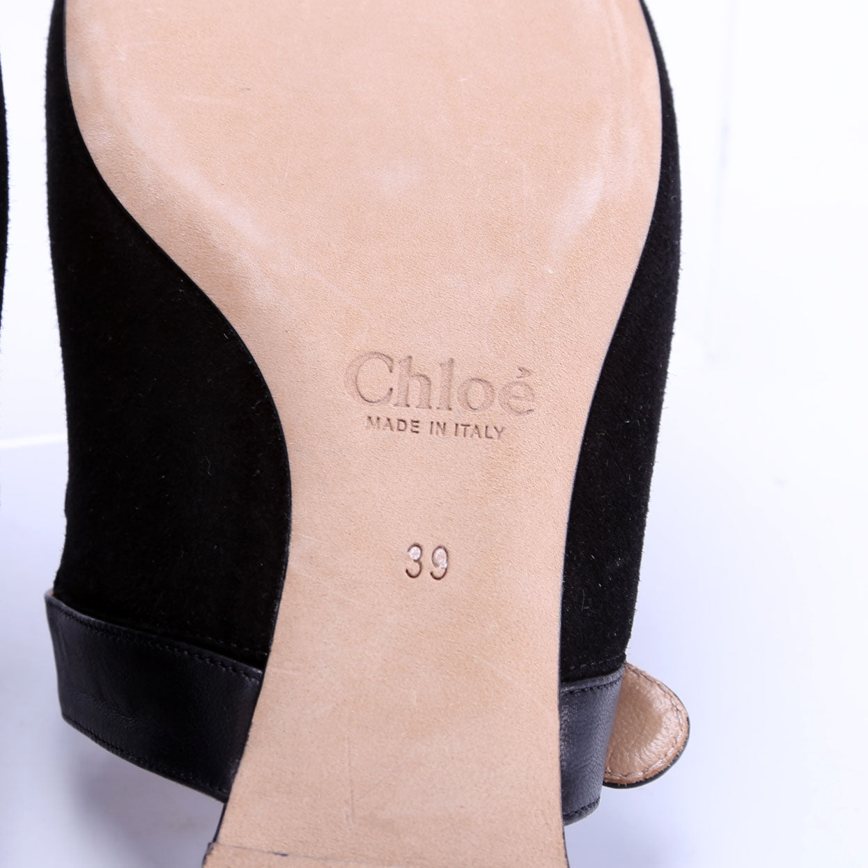 Lauren Mules Size 39 Black
