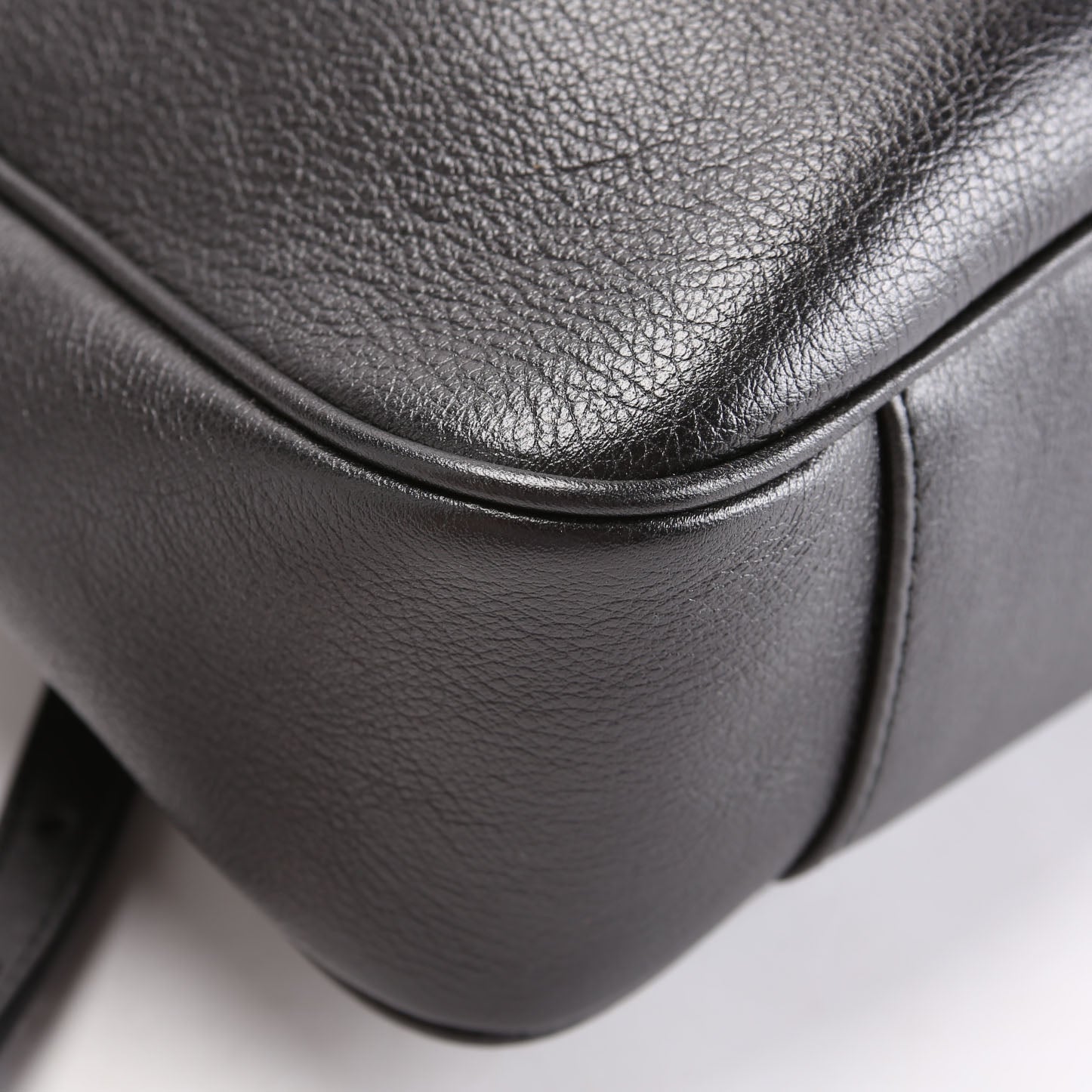 746124 Diana Bamboo Shoulder Bag Medium Black
