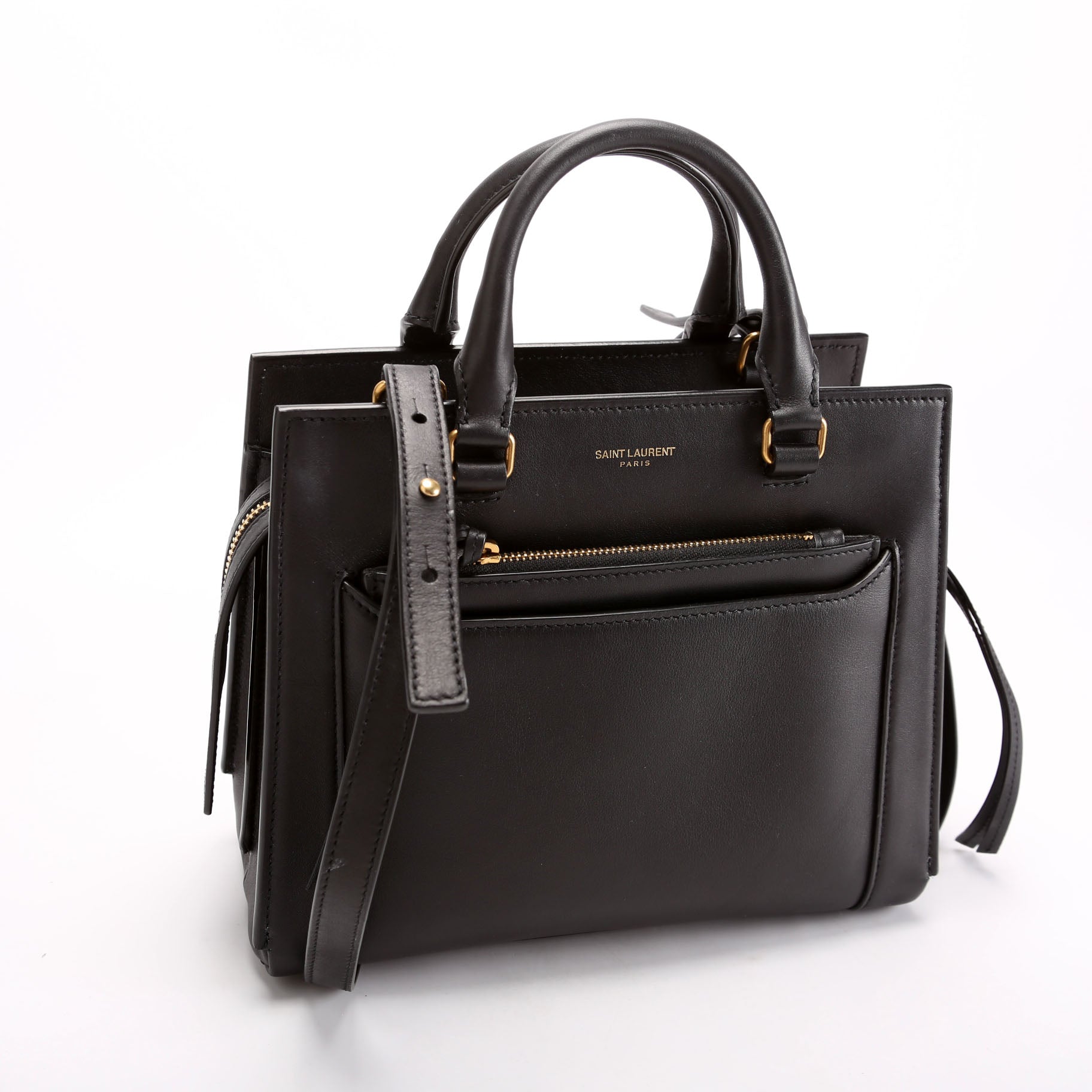 Eastside Smooth Calfskin Small Tote 554116 Black
