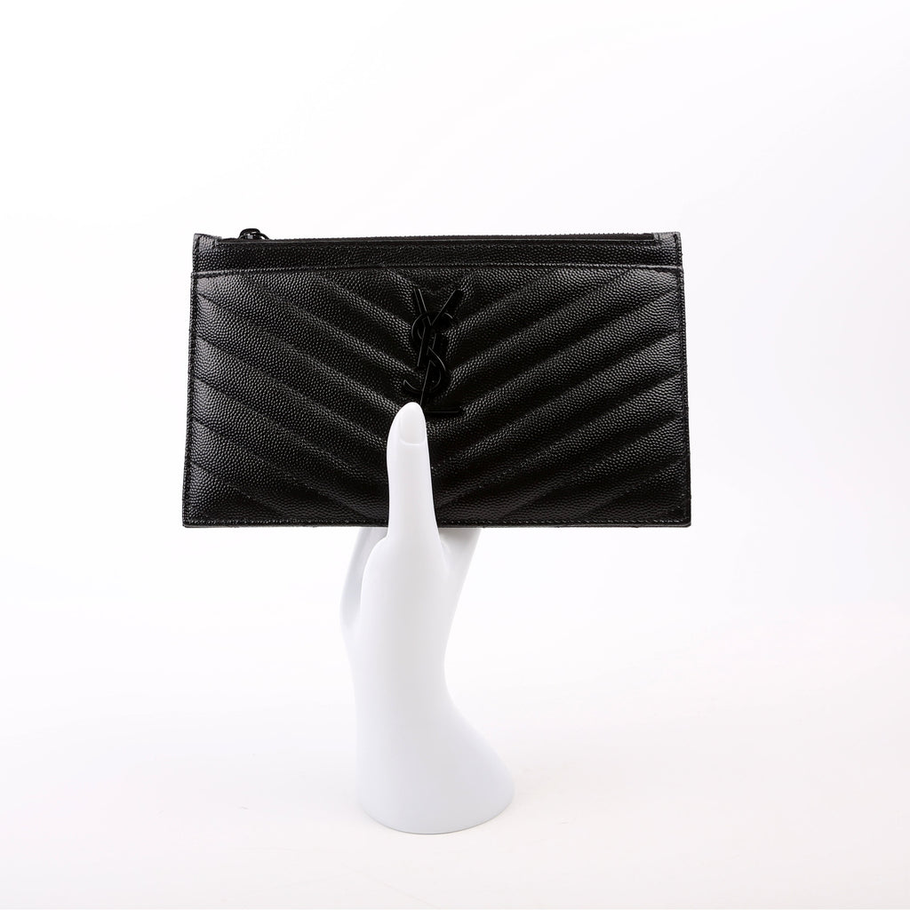 Grain De Poudre Bill Pouch Black