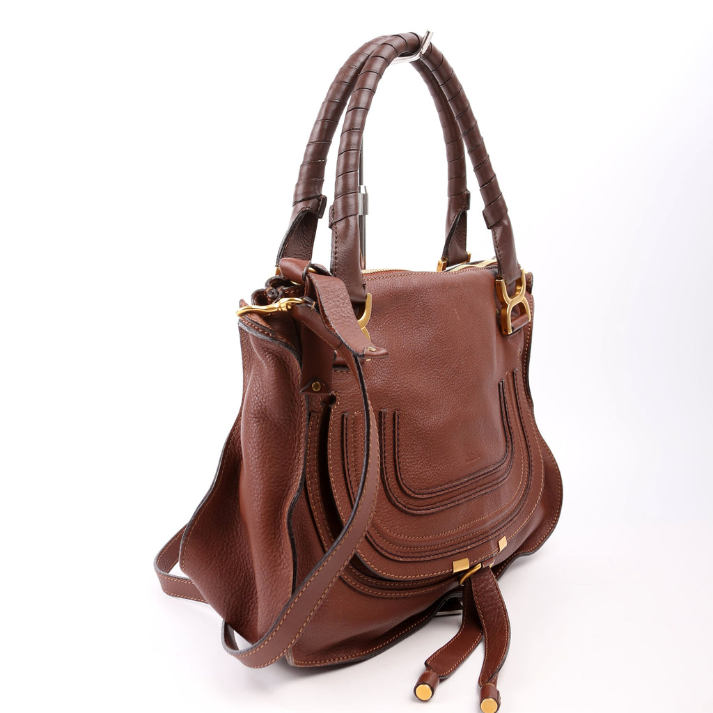 Marcie Satchel Medium 2Way Brown