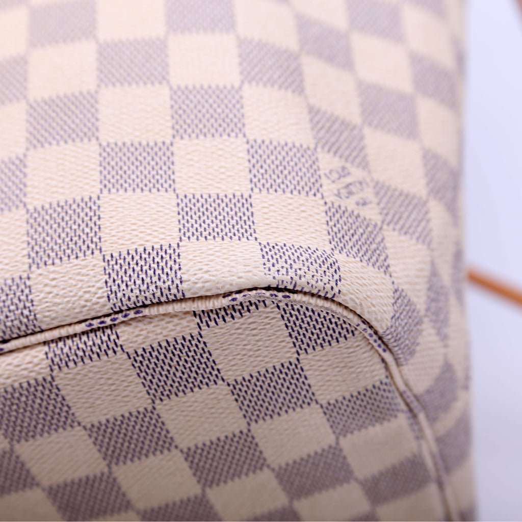 Neverfull With Wallet MM Damier Azur