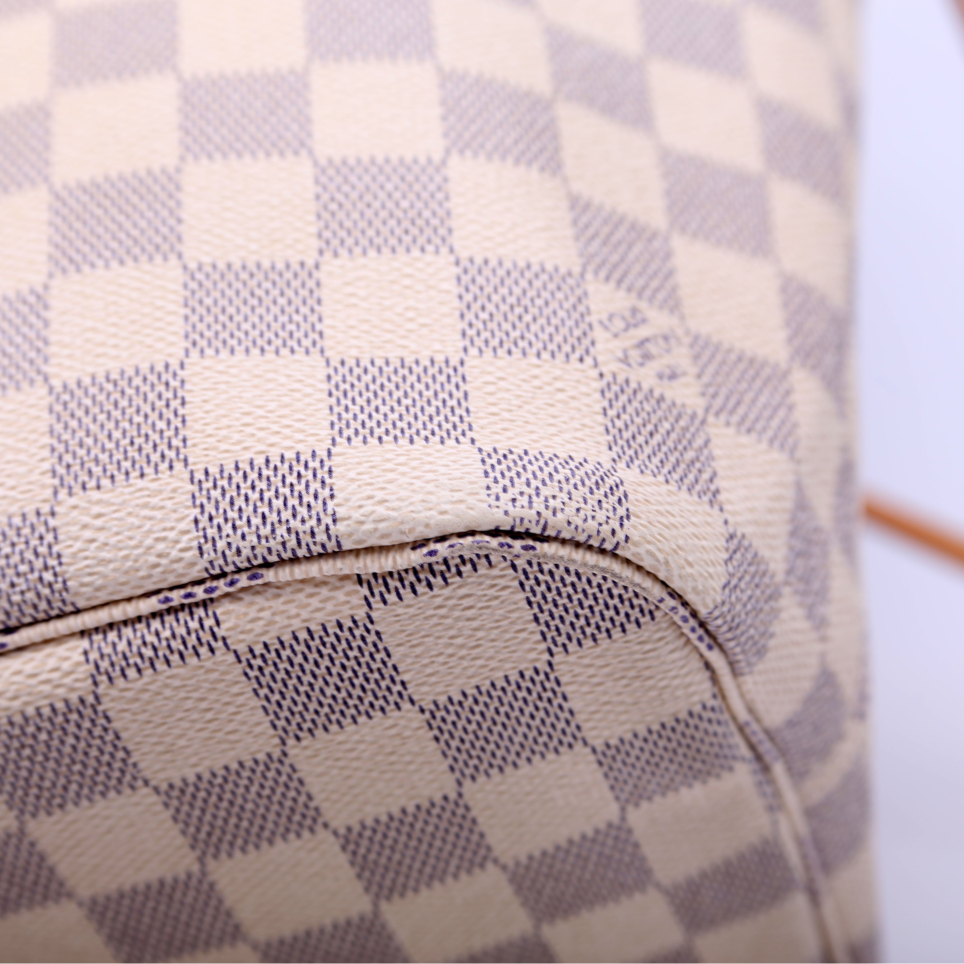 Neverfull With Wallet MM Damier Azur