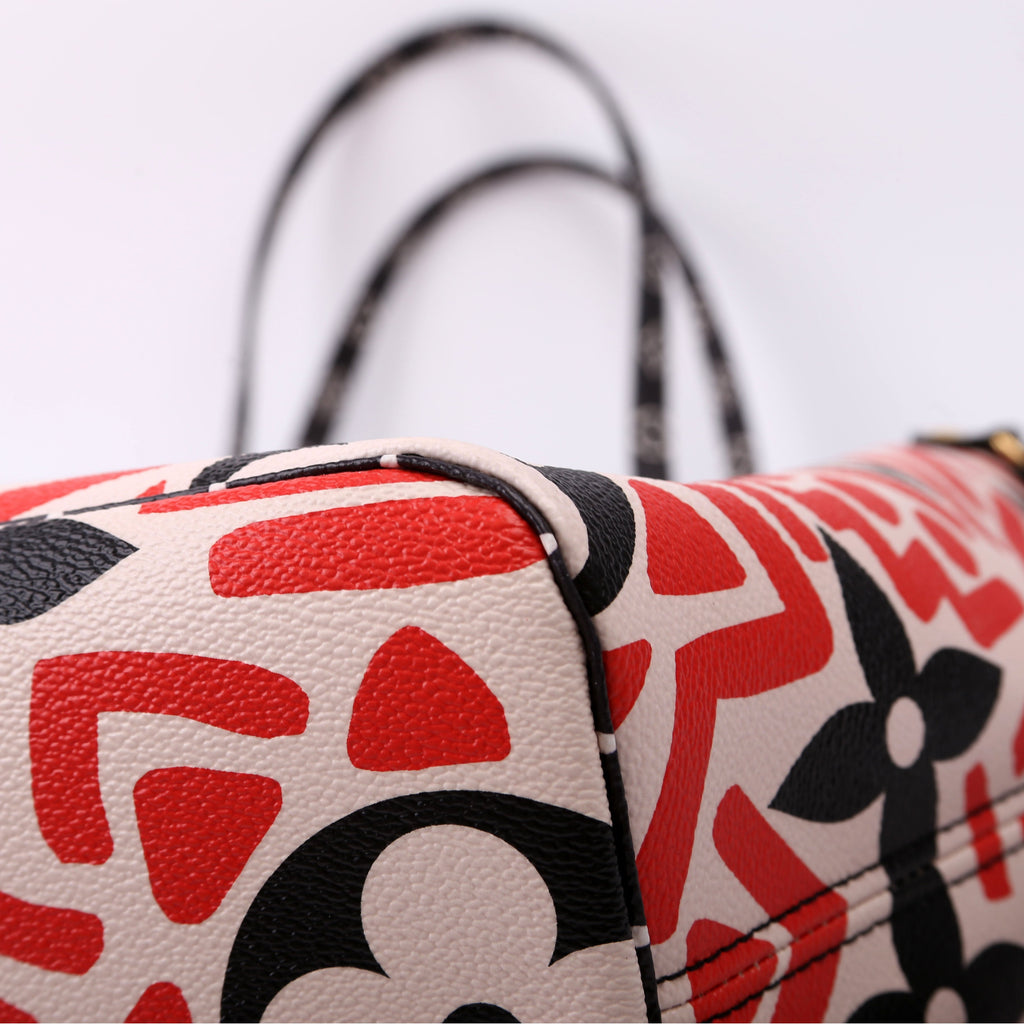 Louis Vuitton Neverfull with Wallet MM Giant Crafty