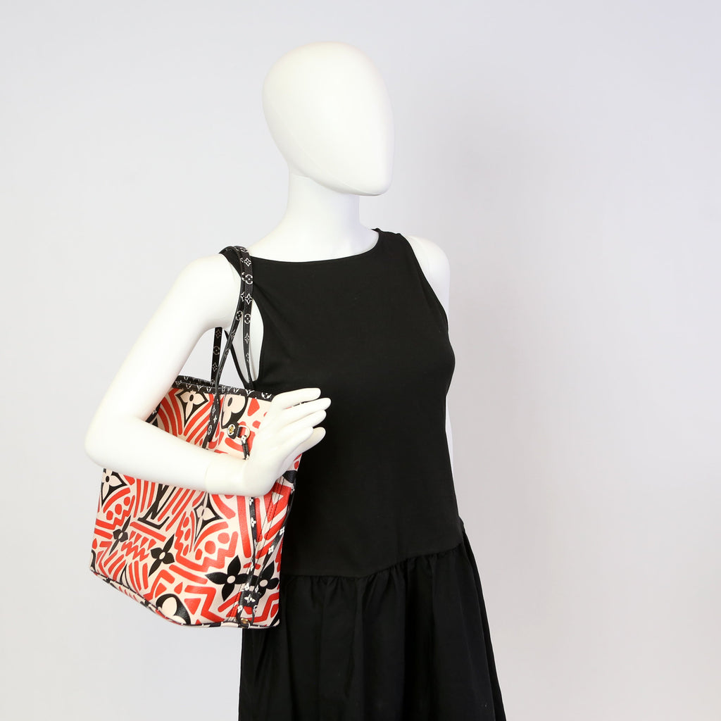 Louis Vuitton Neverfull with Wallet MM Giant Crafty