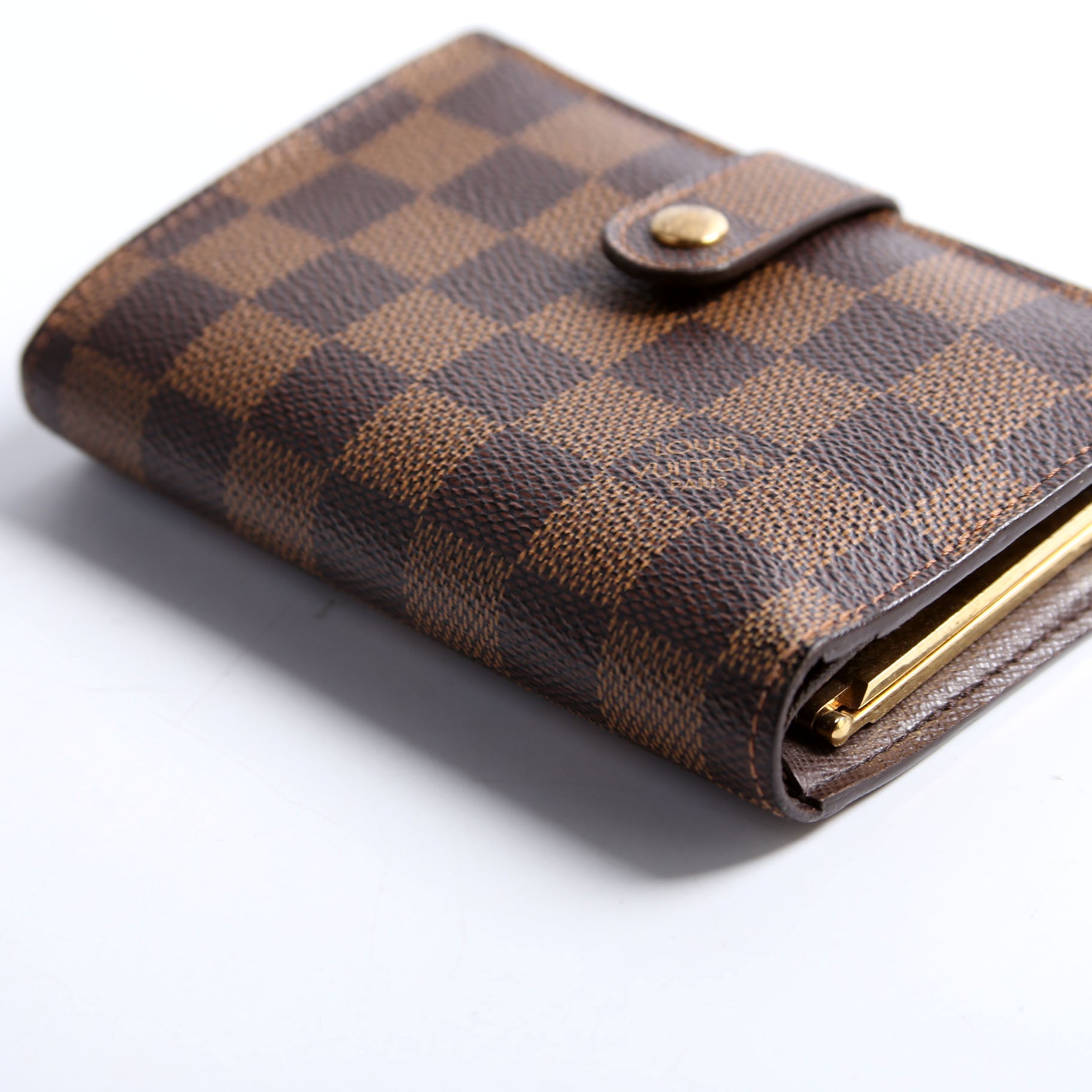 French Purse Wallet Ebene