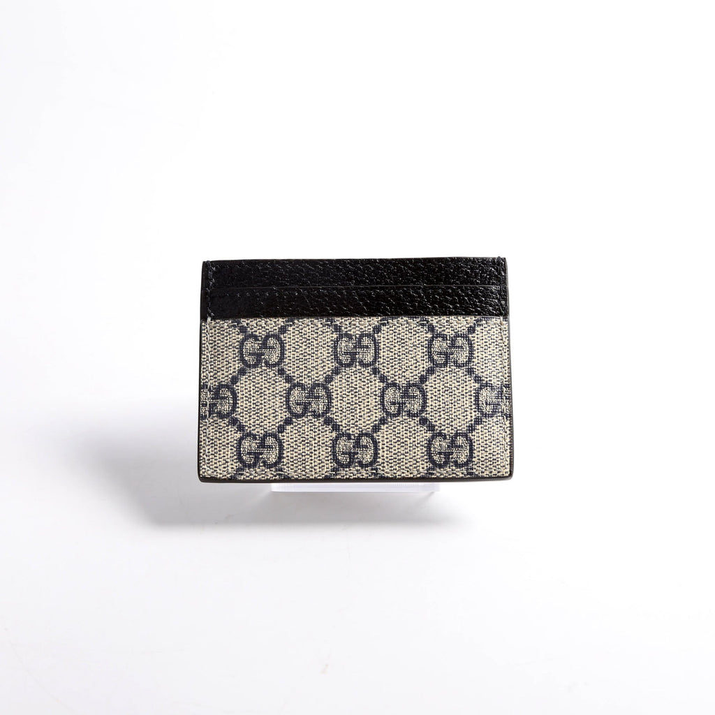 523159 Ophidia GG Card Case Navy