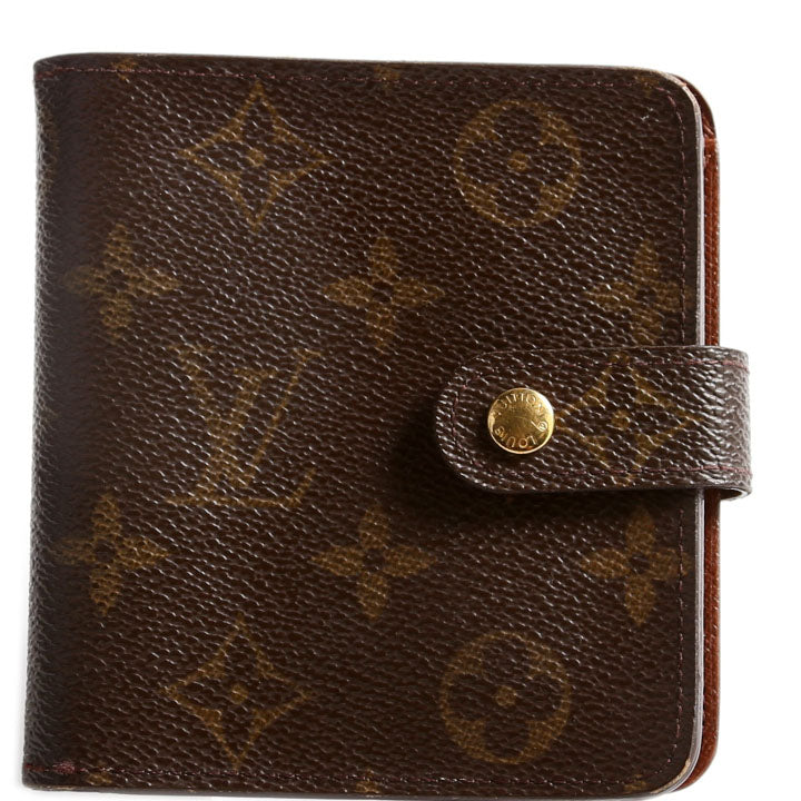 Compact Zippe Wallet Monogram