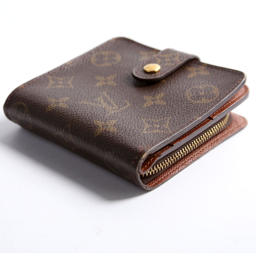 Compact Zippe Wallet Monogram