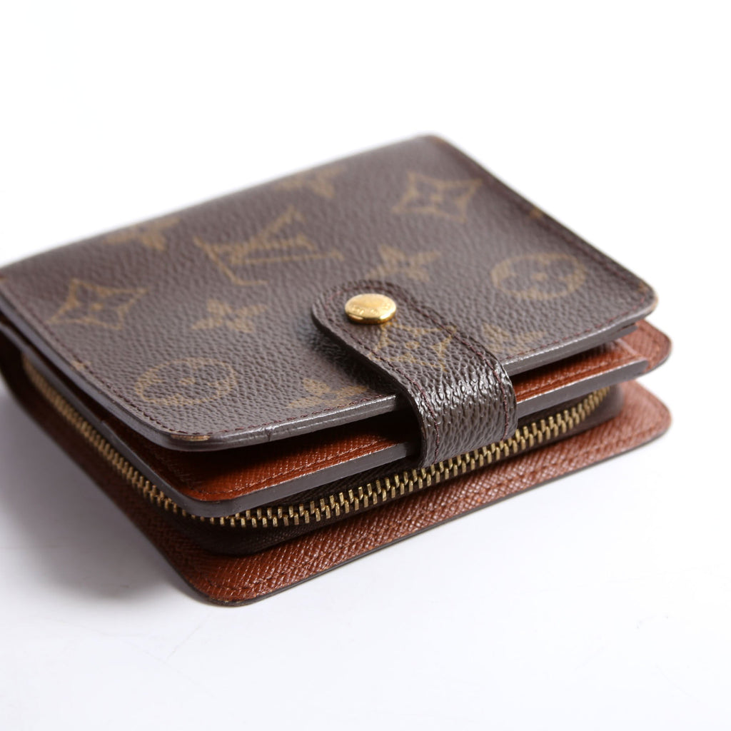 Compact Zippe Wallet Monogram