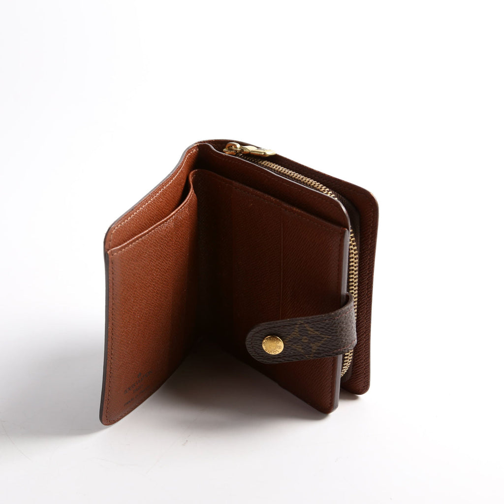 Compact Zippe Wallet Monogram