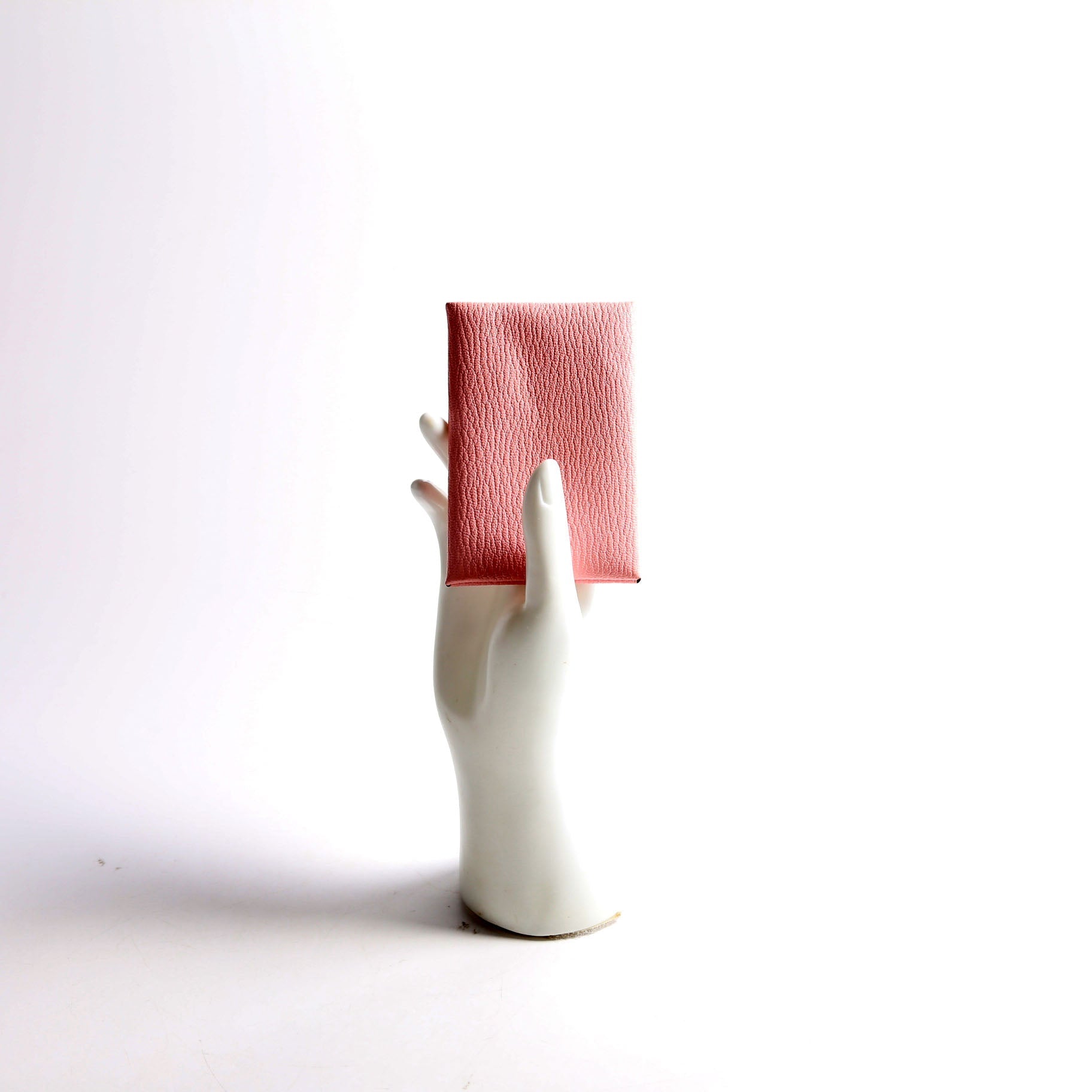 Hermes Calvi Card Case Pink