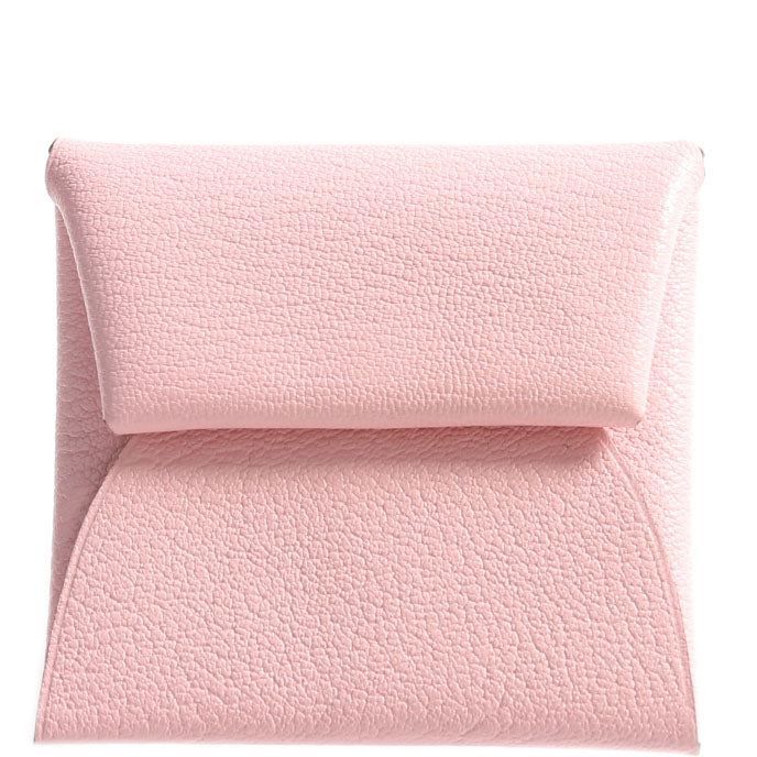 Bastia Change Purse Chevre Leather Pink