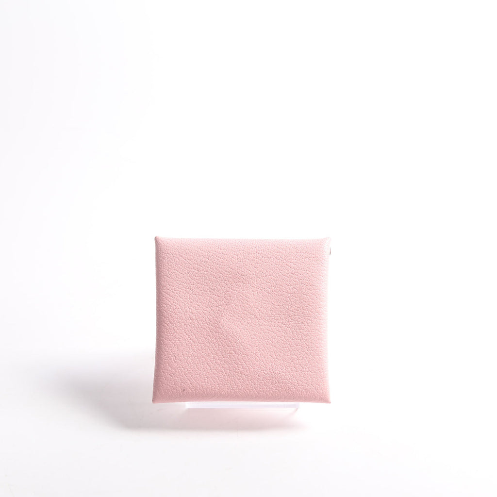 Bastia Change Purse Chevre Leather Pink