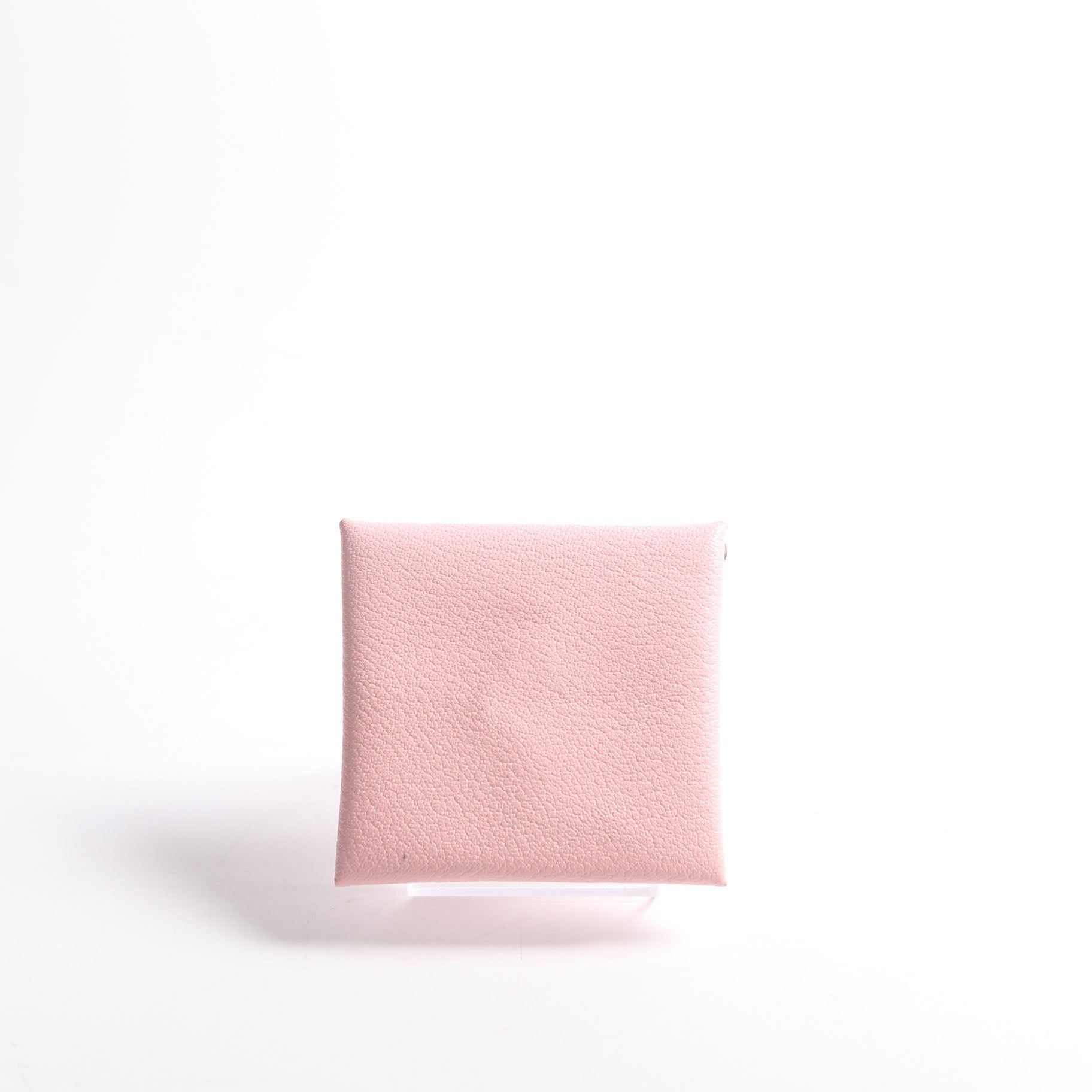 Bastia Change Purse Chevre Leather Pink